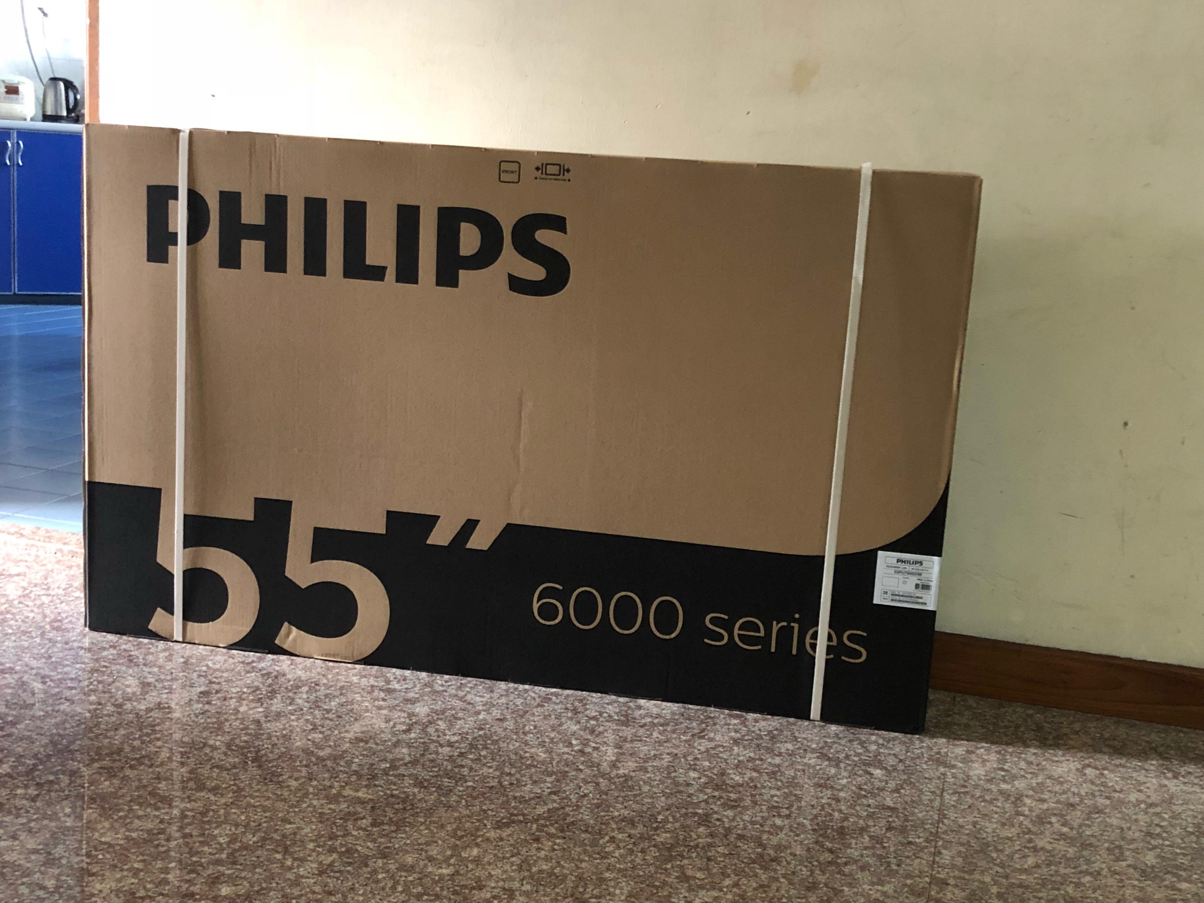 Brand New in Box Philips 55 inch 4K ultra HD smart tv.55PUT6002. 700