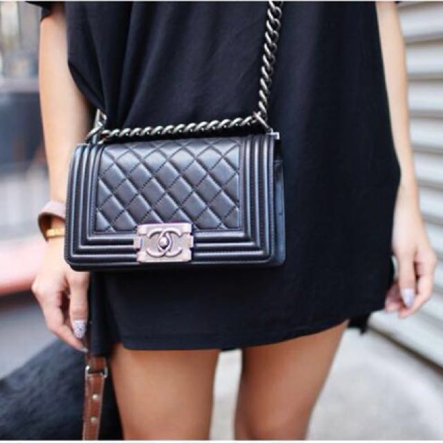 Brand New UNBOX your own Chanel Boy Small In Calfskin