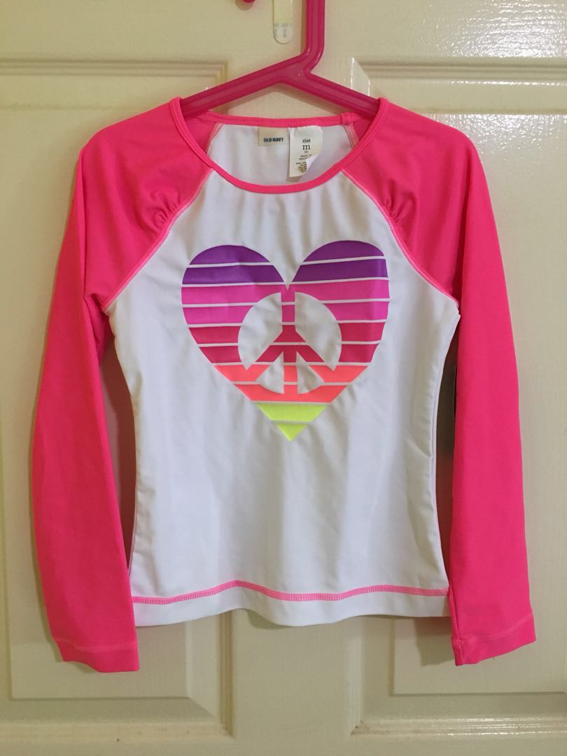old navy girls rash guard