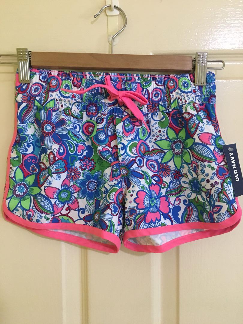 old navy girls swim shorts