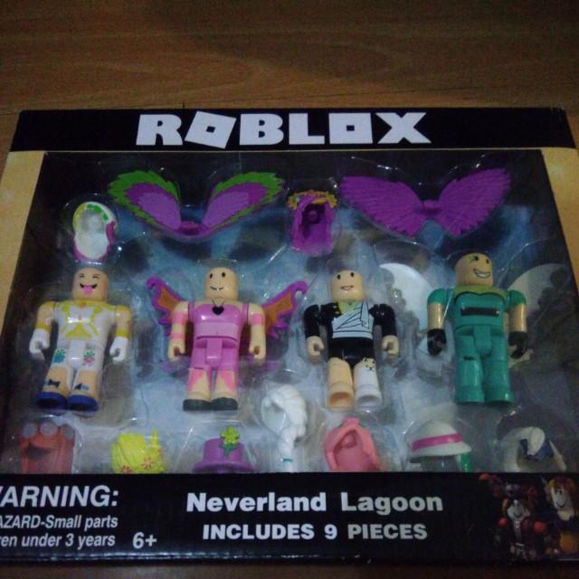 Brandnew Roblox Neverland Lagoon Toy Set Toys Games Toys On Carousell - roblox legends bundle incluye legends of roblox figure pa
