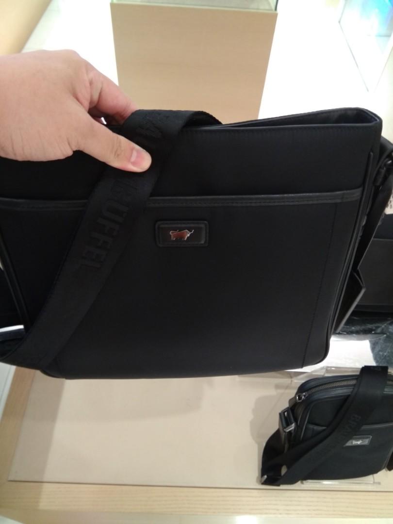 Braun buffel sling bag man hot sale