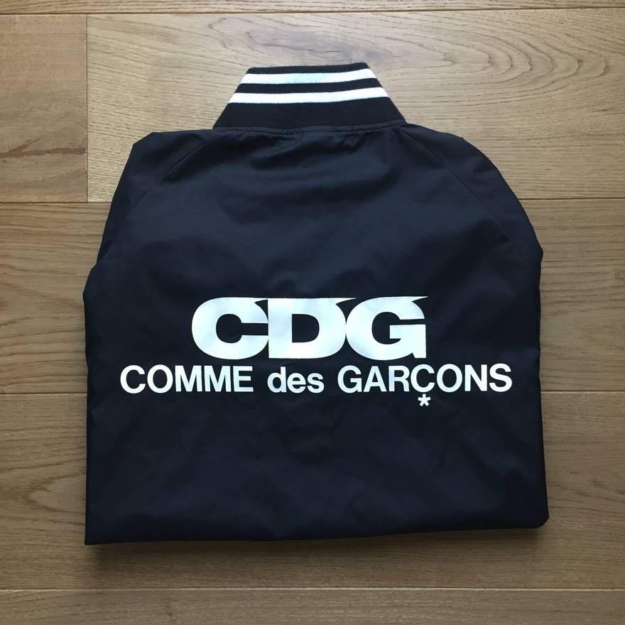 Cdg baseball jacket on sale
