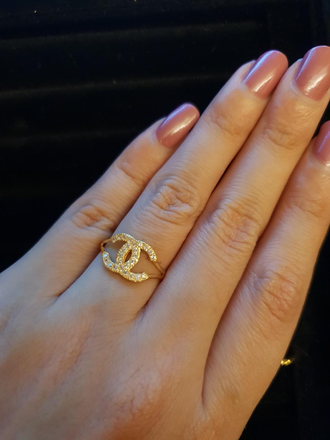 chanel ring 3D model 3D printable  CGTrader