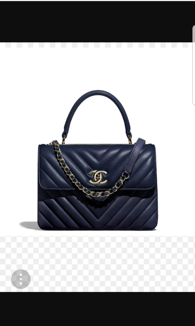 chanel trendy cc chevron