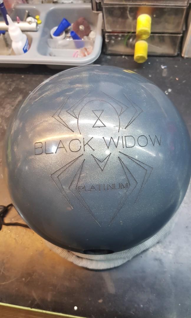 CHEAP $188!!! PROFESSIONAL BOWLING BALL LIMITED EDITION BLACK WIDOW