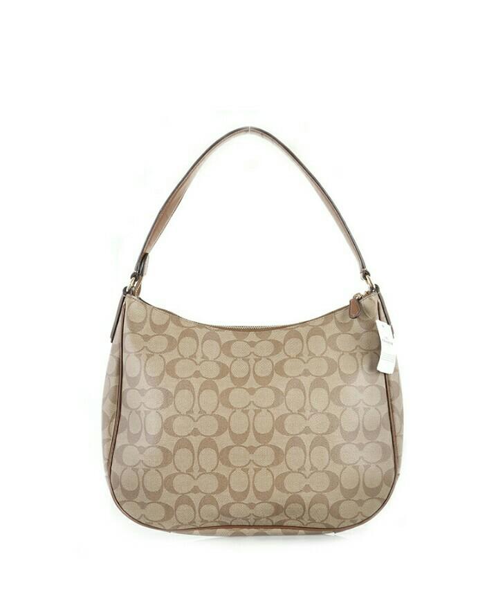 Coach 29209 signature zip hobo bag