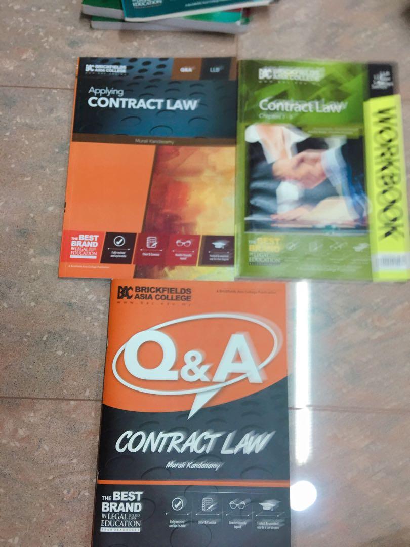 Contract Law Hobbies Toys Books Magazines Textbooks On Carousell
