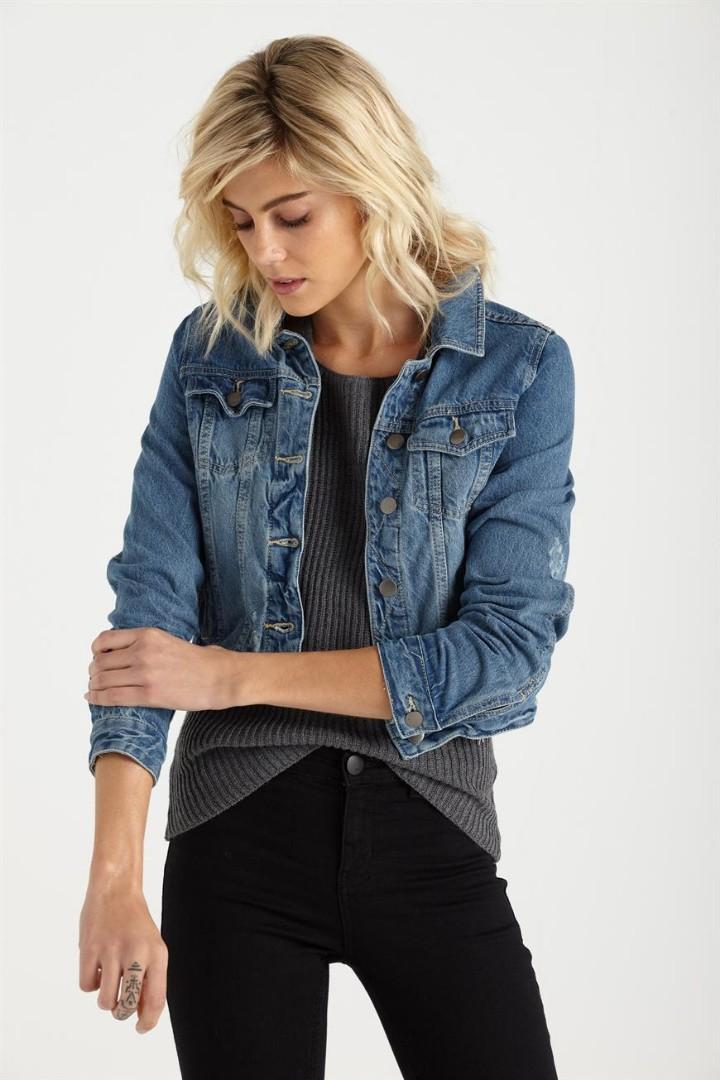 cotton on womens denim jacket