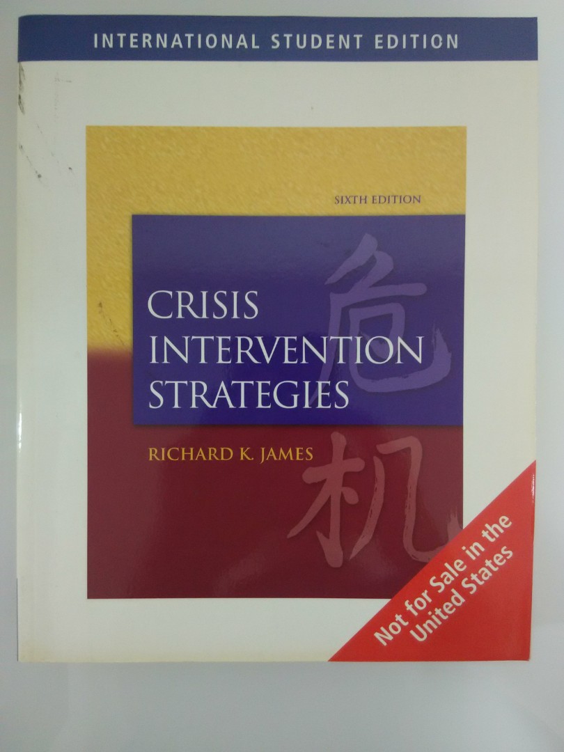 Crisis Intervention Strategies Textbooks On Carousell