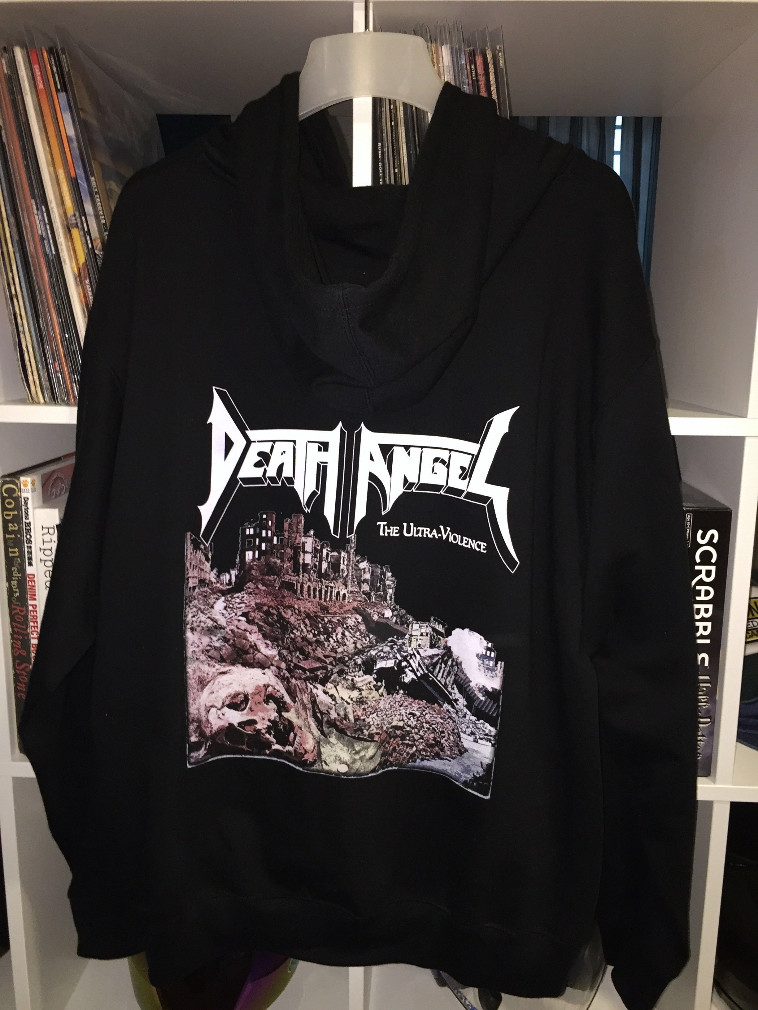 Death online angel hoodie