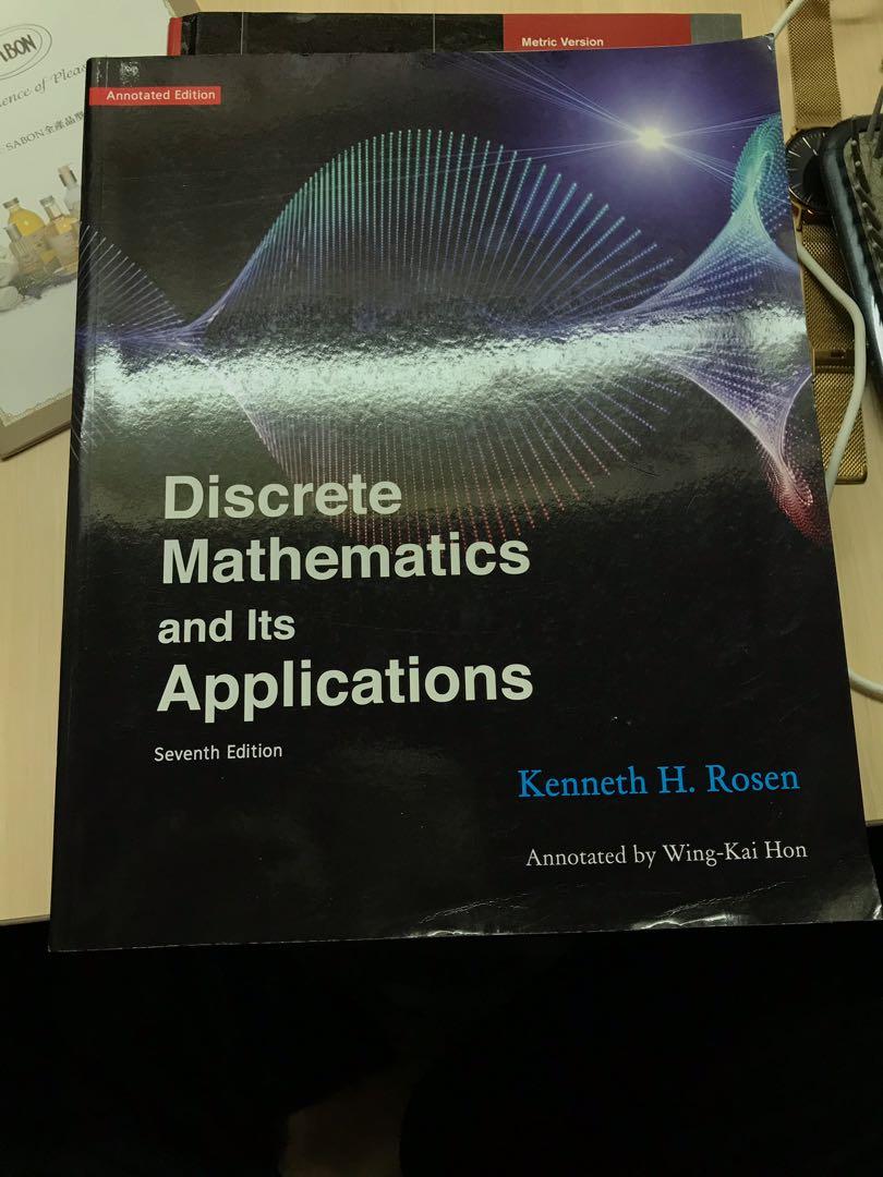 Discrete Mathematics And Its Applications Seventh Edition Books
