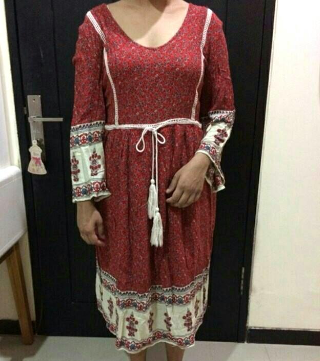 Jual 2025 dress bohemian