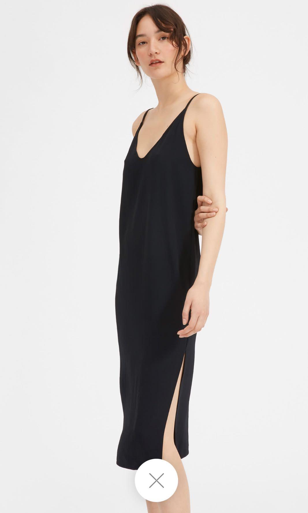 everlane silk slip dress