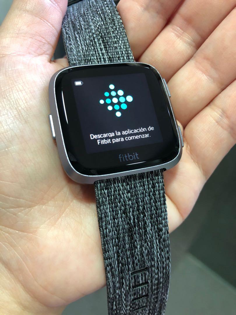 Fitbit versa special edition grey new arrivals