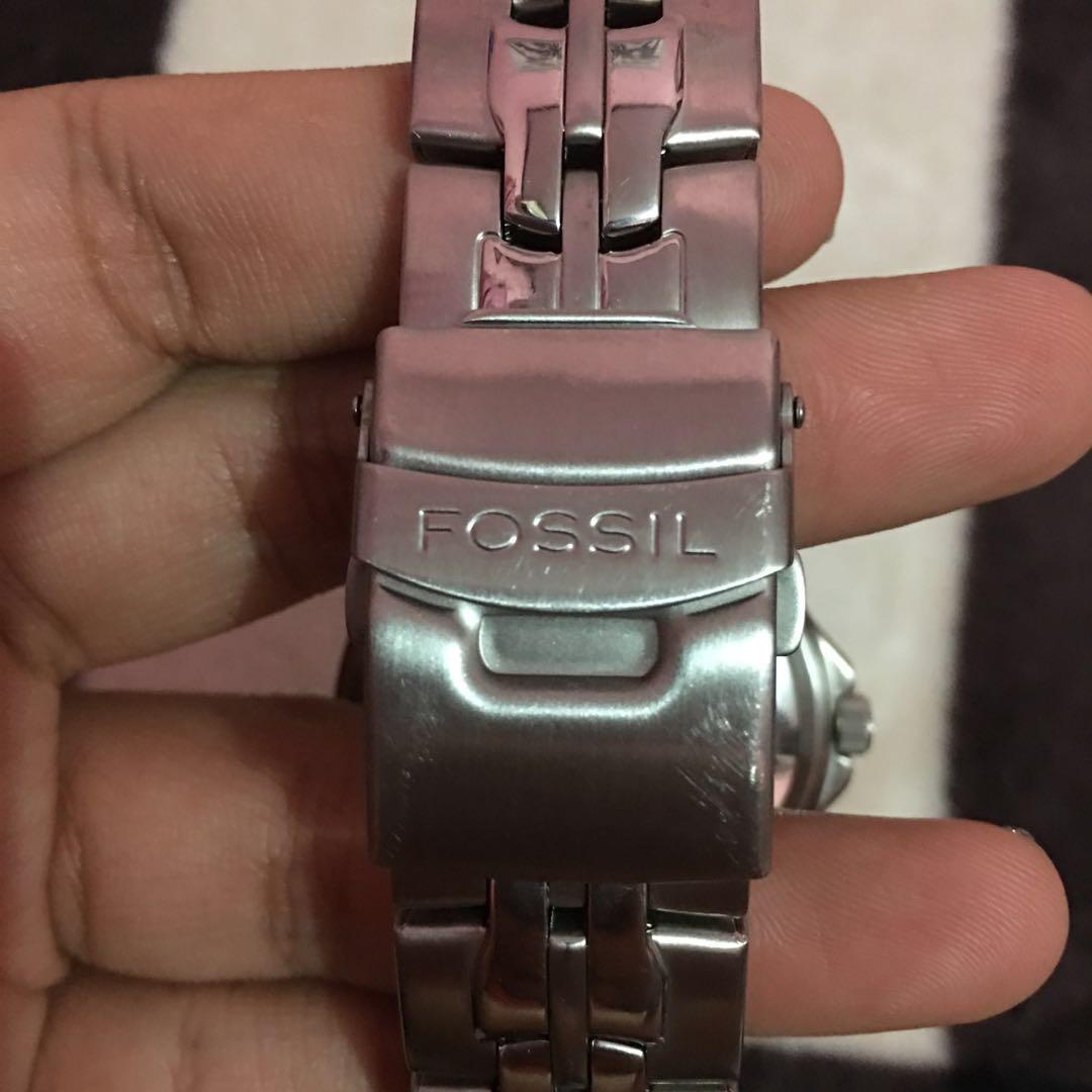 Fossil Blue Watch 100 Meters, Fesyen 