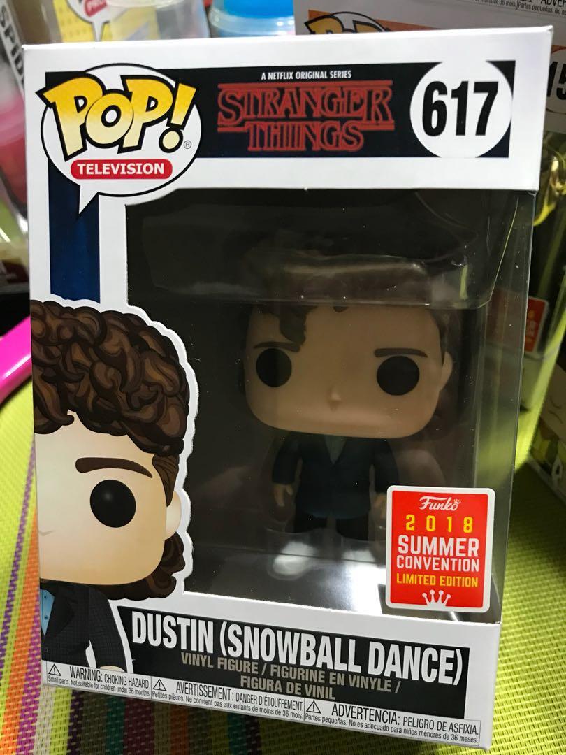 funko pop stranger things dustin snowball dance