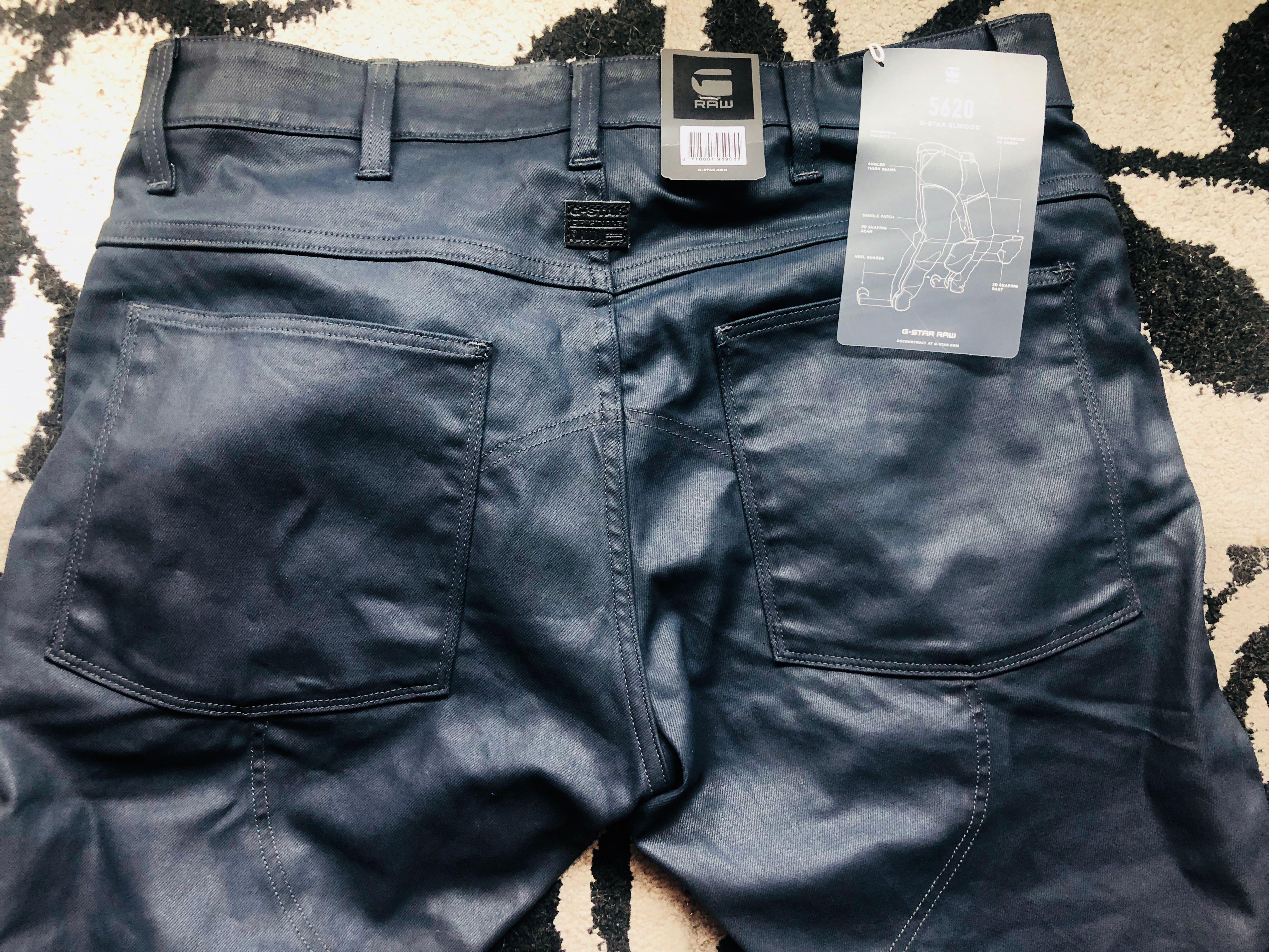 g star waxed jeans