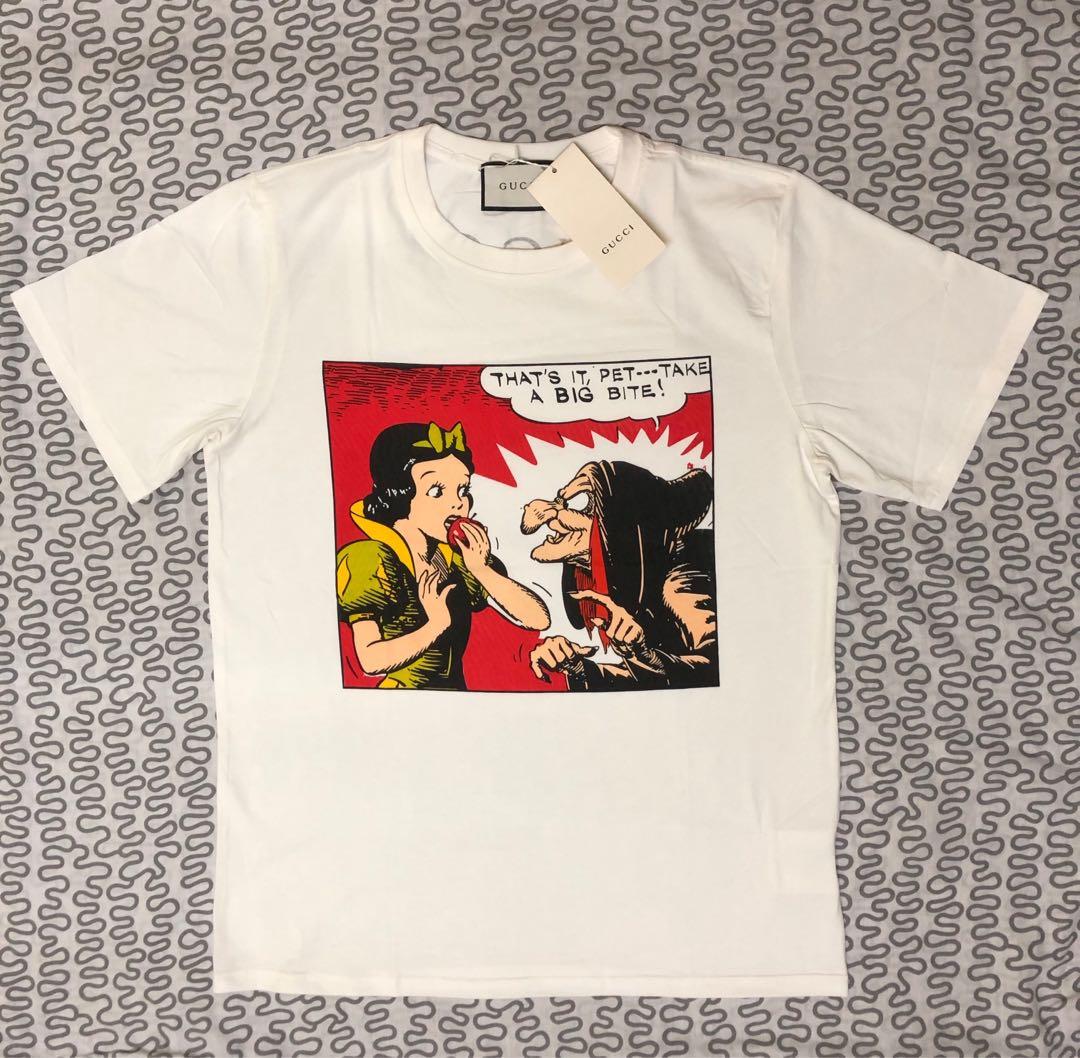 snow white gucci t shirt