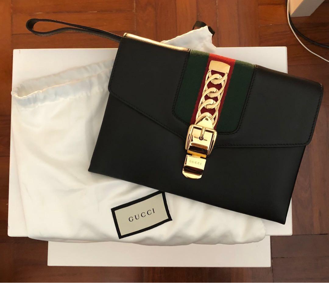 gucci sylvie clutch