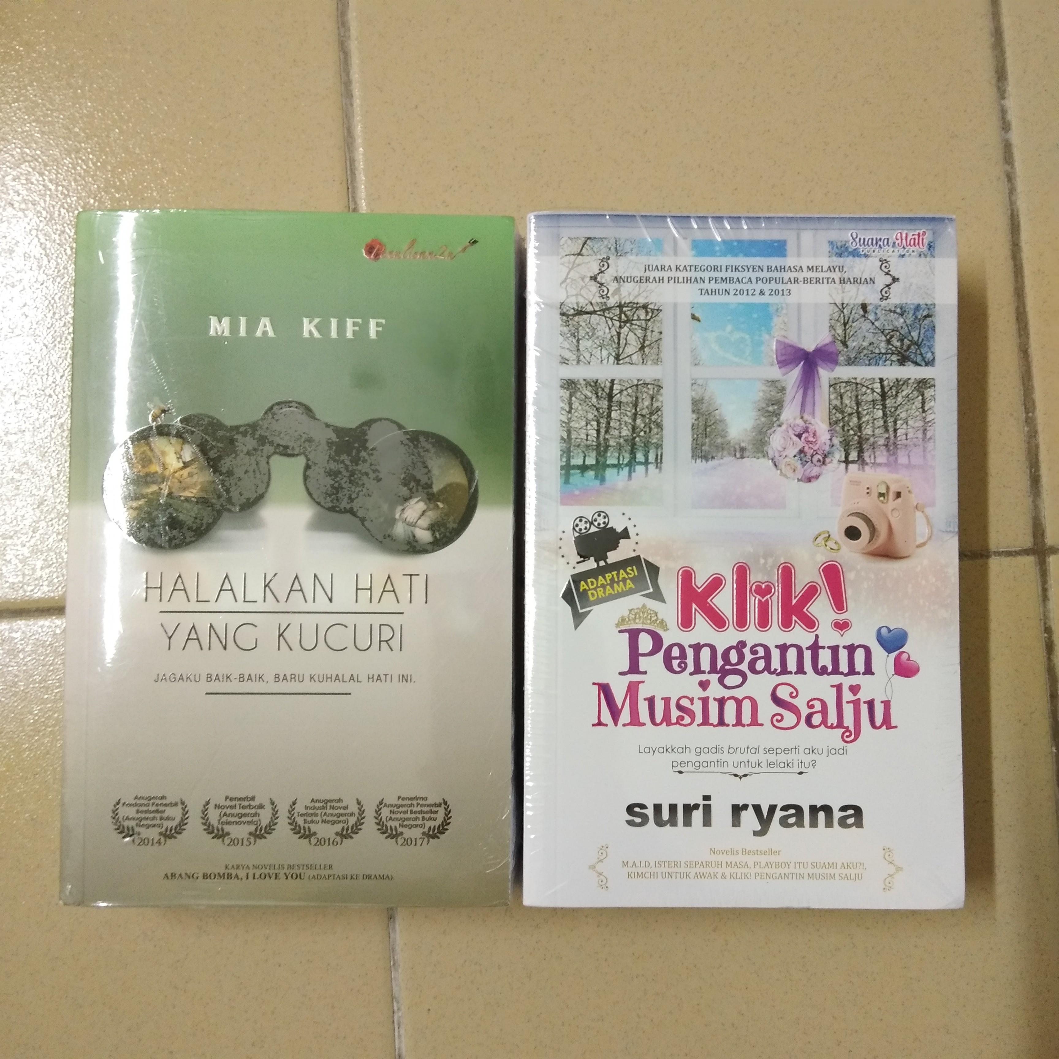 Halalkan Hati Yang Kucuri Dan Klik Pengantin Musim Salju Books Stationery Books On Carousell
