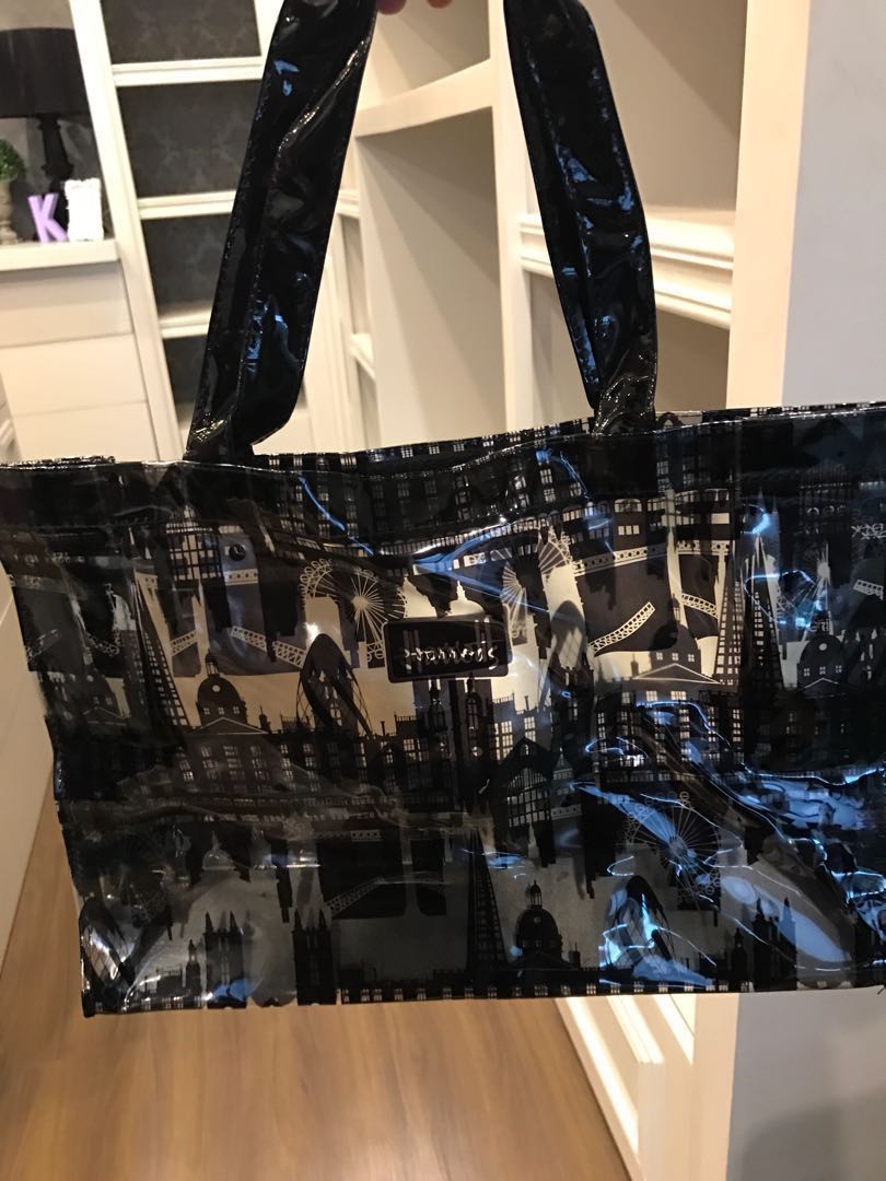 harrods pvc bag