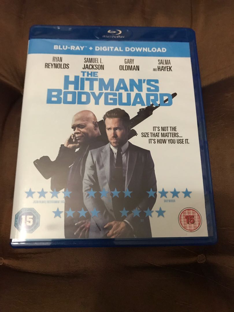 Hitman’s Bodyguard Blu-Ray, Hobbies &amp; Toys, Music &amp; Media, CDs &amp; DVDs ...