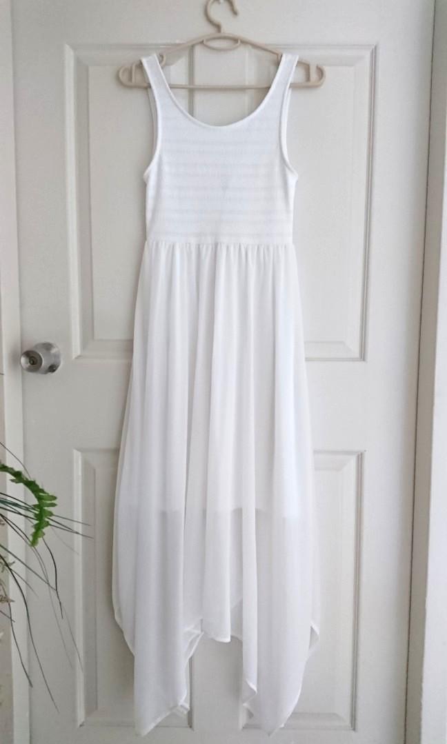 h&m handkerchief dress