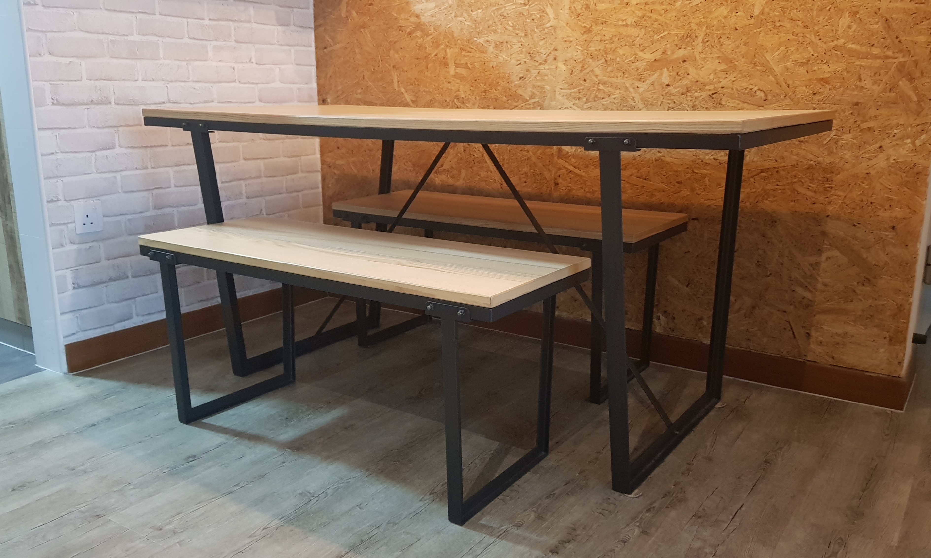 Ikea Industrial Dining Table, Furniture & Home Living, Furniture ...