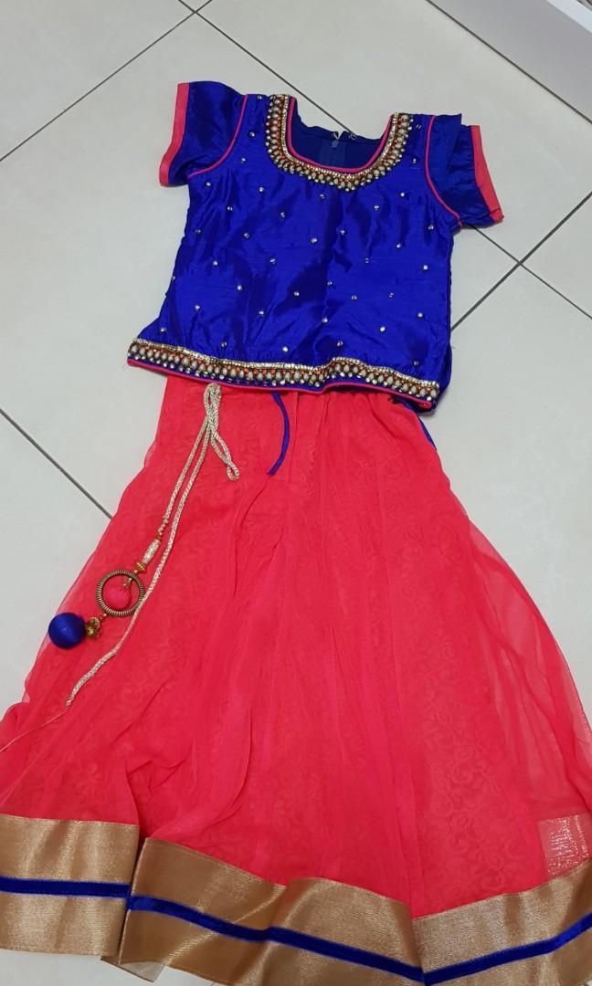 Indian Traditional Wear For Girls Babies Kids Girls Apparel 1 To 3 Years On Carousell