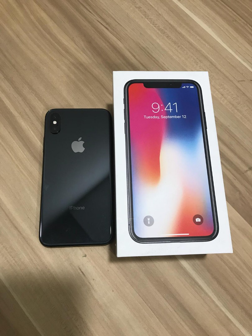 Jual Iphone X Space Grey 64gb Complete Set With Box Kota Surabaya Jpworld Tokopedia