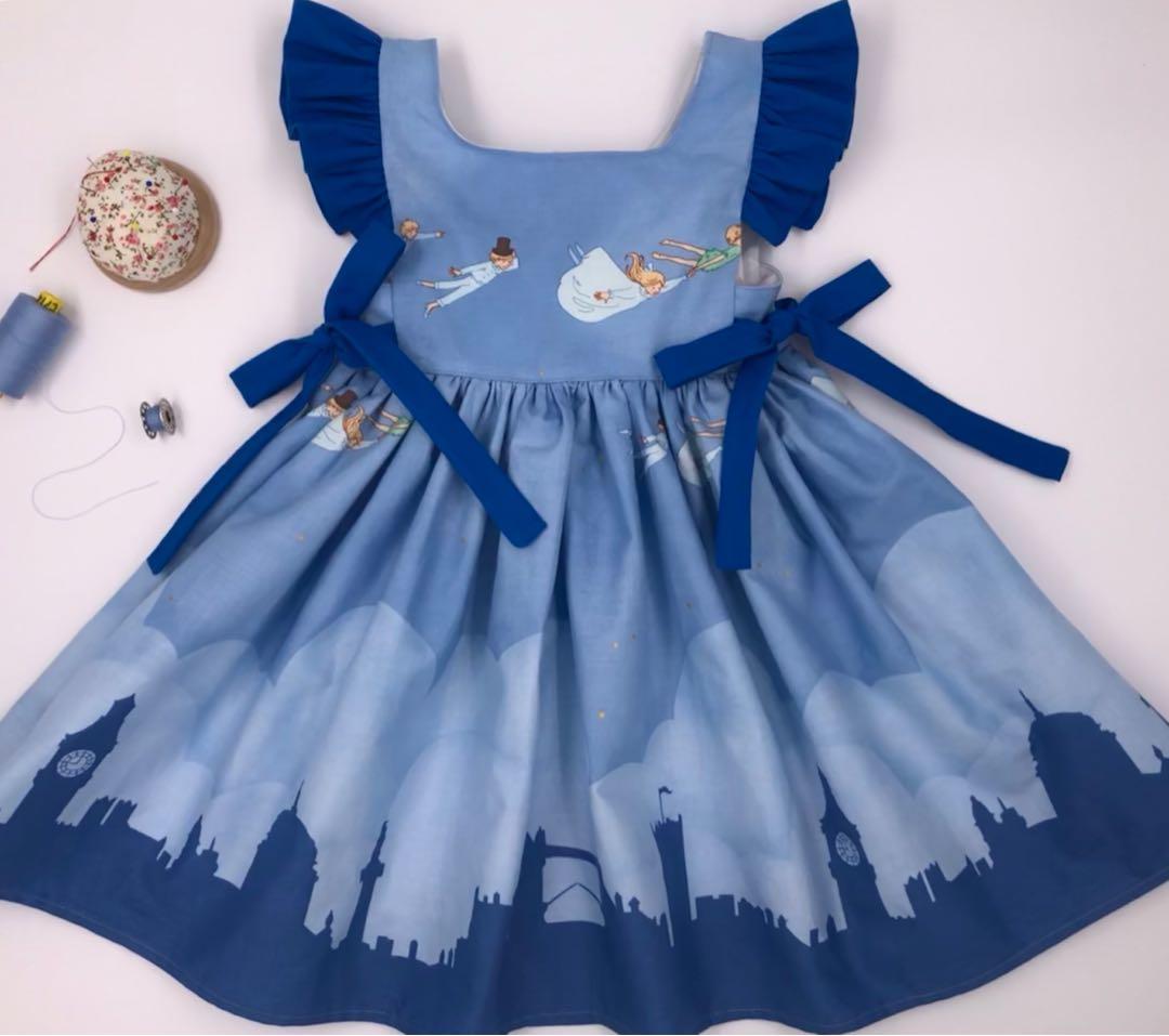 Isobel Dress In Peter Pan Size 3t Babies Kids Girls Apparel