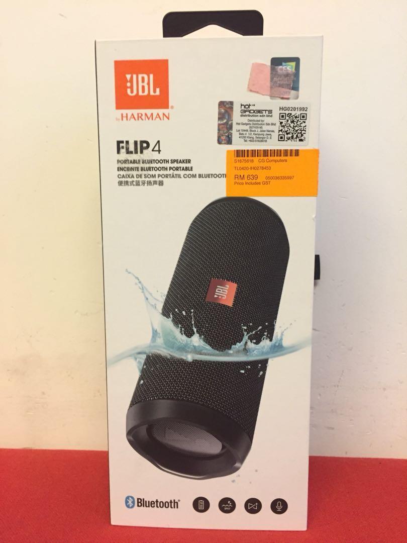 Jbl flip on sale 4 dba