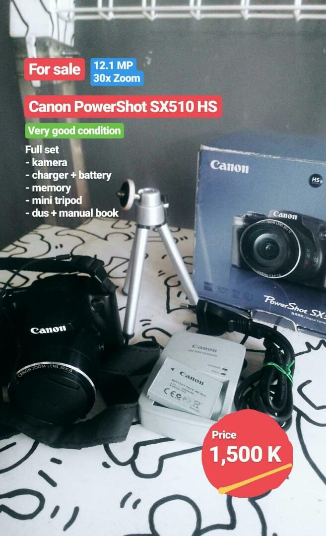 kamera canon powershot sx510 hs