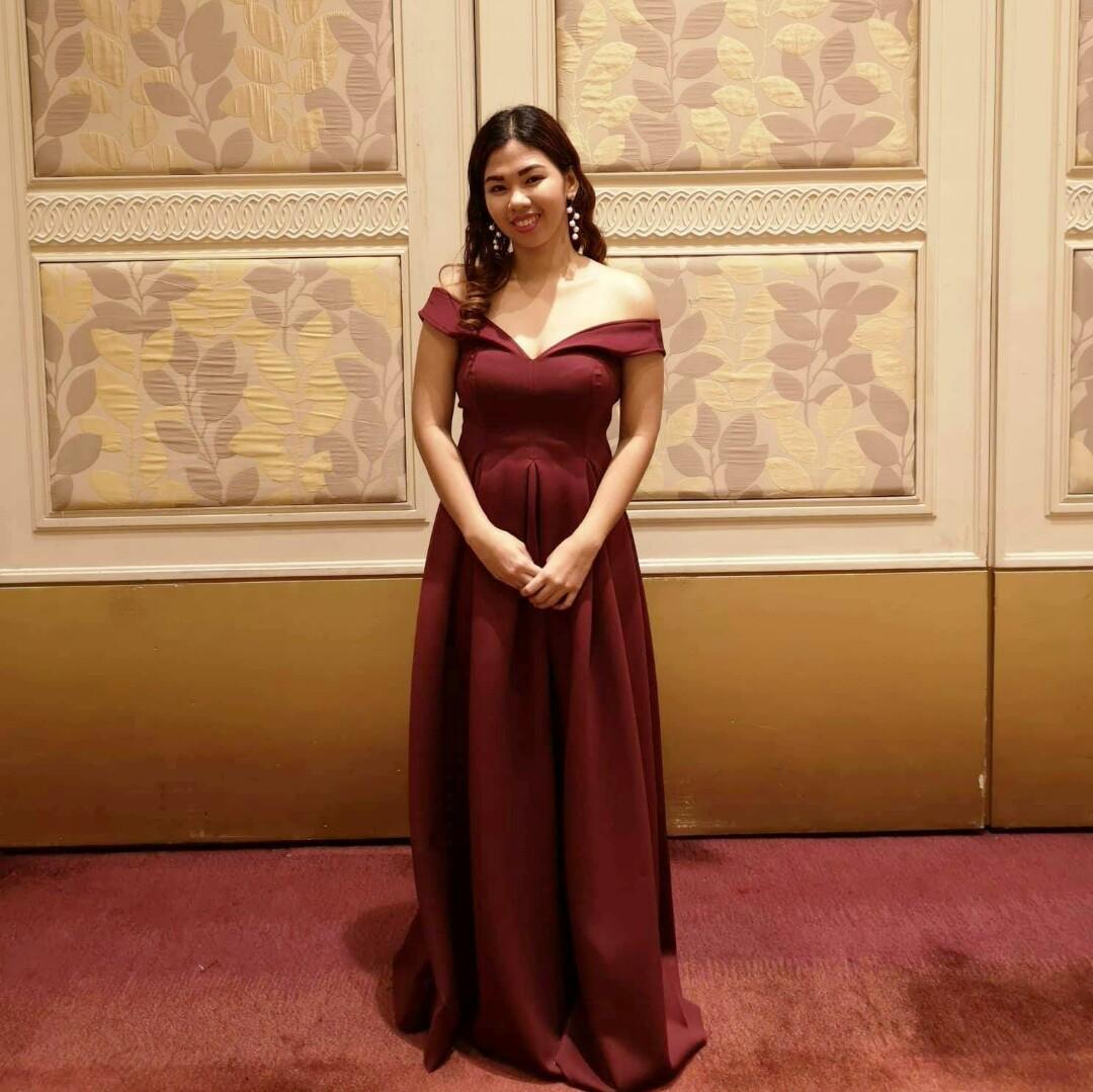 Karimadon Low Back Long Gown Women s Fashion Dresses Sets Traditional Ethnic wear on Carousell