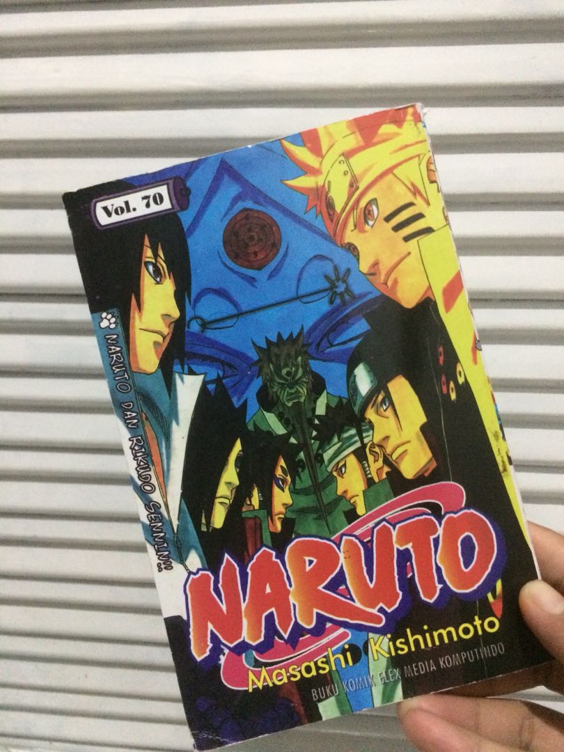 Komik Naruto Vol70 Books Stationery Comics Manga On Carousell