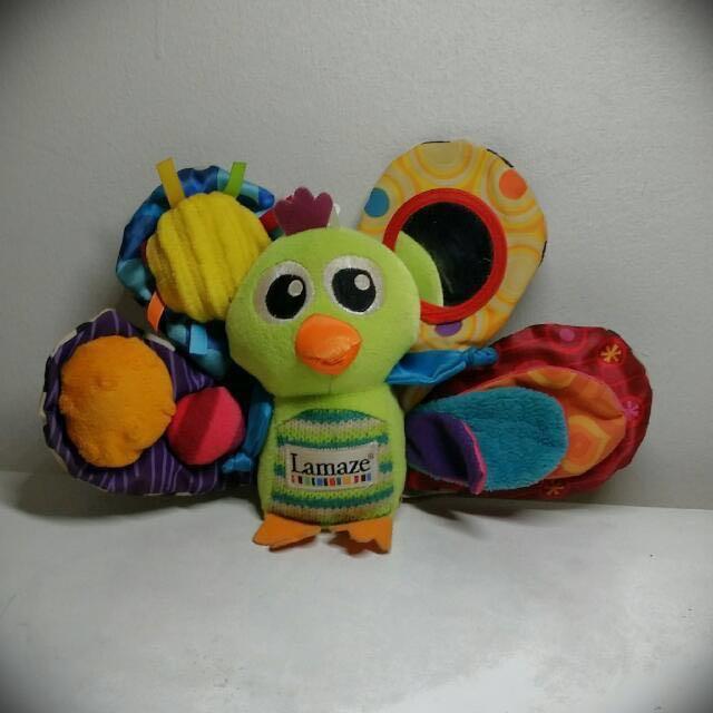 lamaze jacques the peacock activity toy