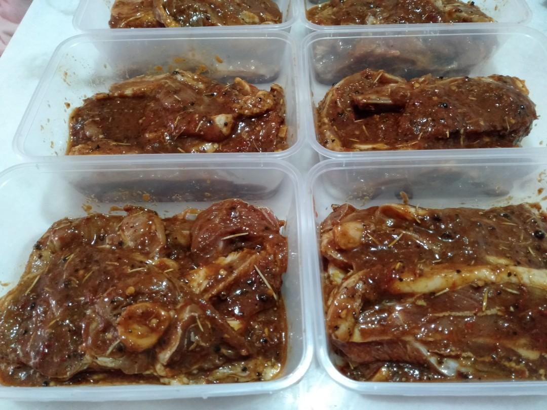 Lamb Marinated Kambing Bakar Sos Perapan Terlajak Sedap