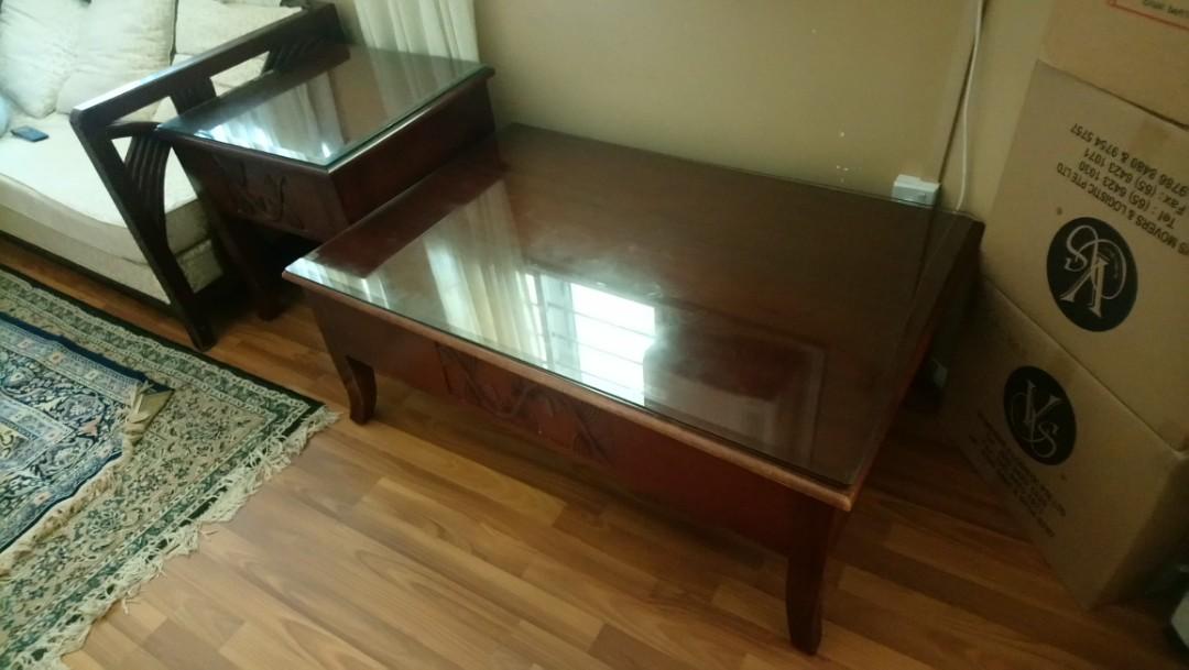 Mahogany Sofa Set Clearance Sale, Furniture & Home Living, Furniture