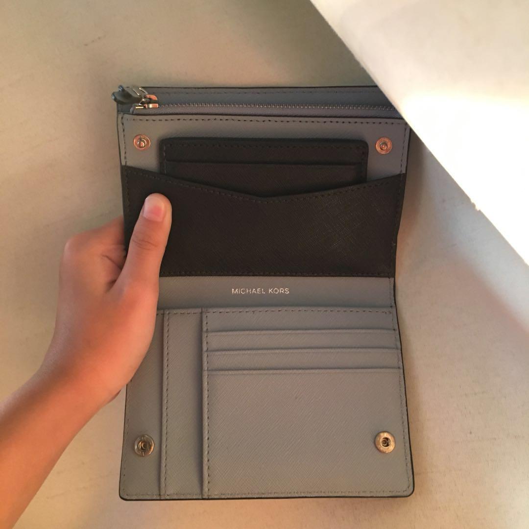 Michael kors deals medium slim wallet