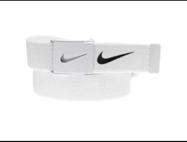 Nike Belt - White, Men's Fashion 