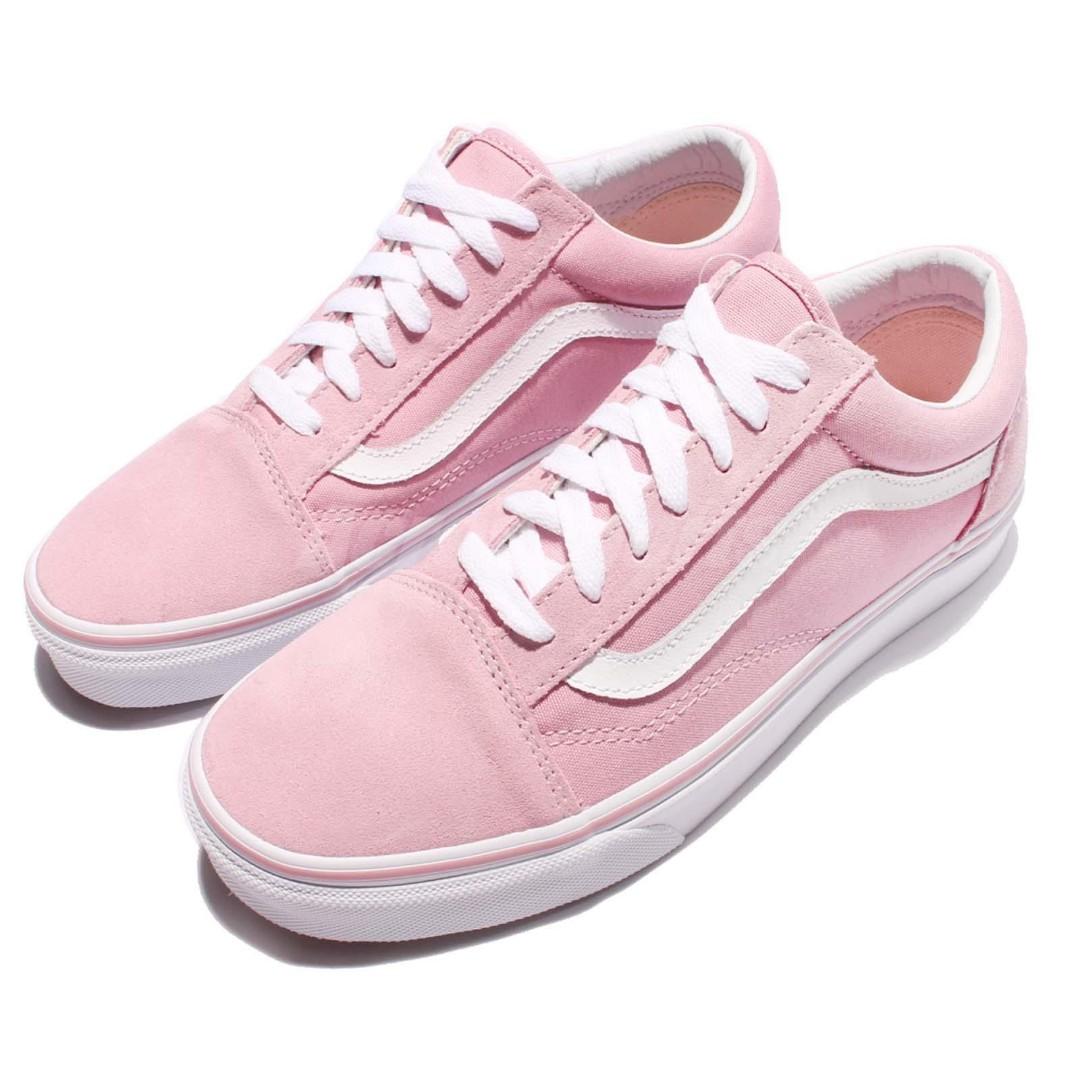 Old school vans 2025 pink