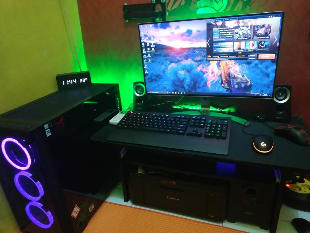 Harga pc gaming full set hot sale