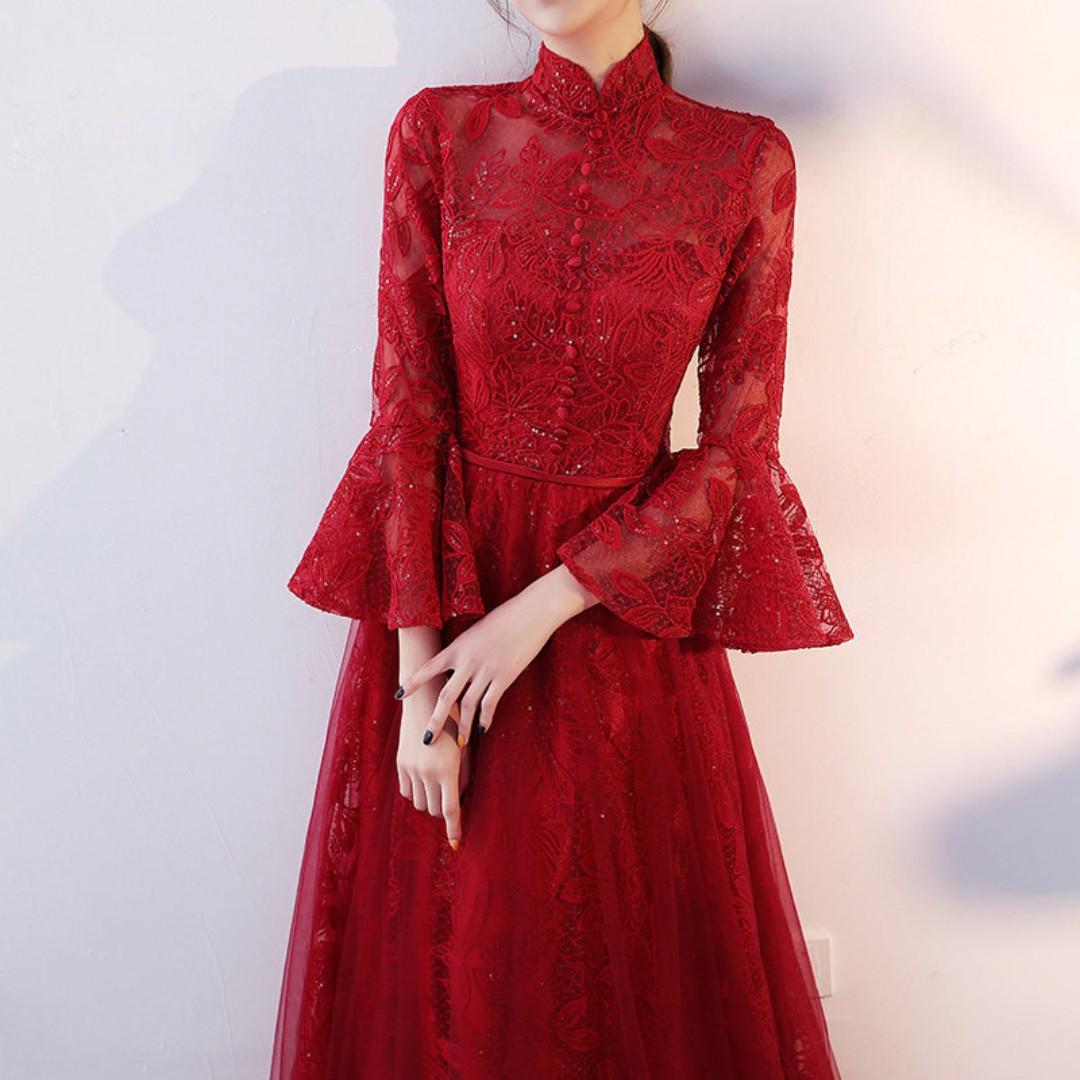 Contoh long dress modern new arrivals