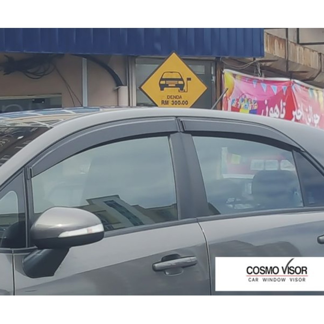 Door top visor iriz