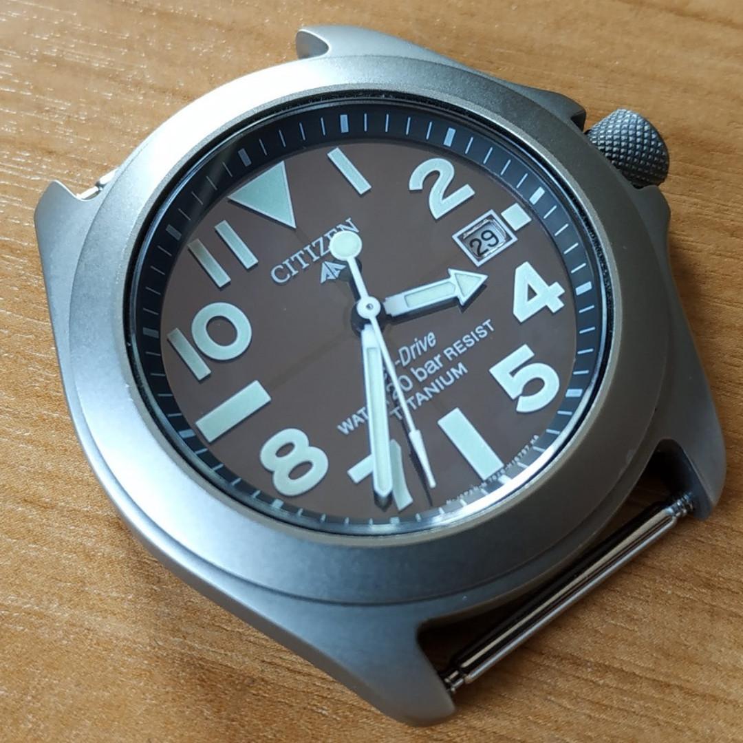 citizen ray mears titanium