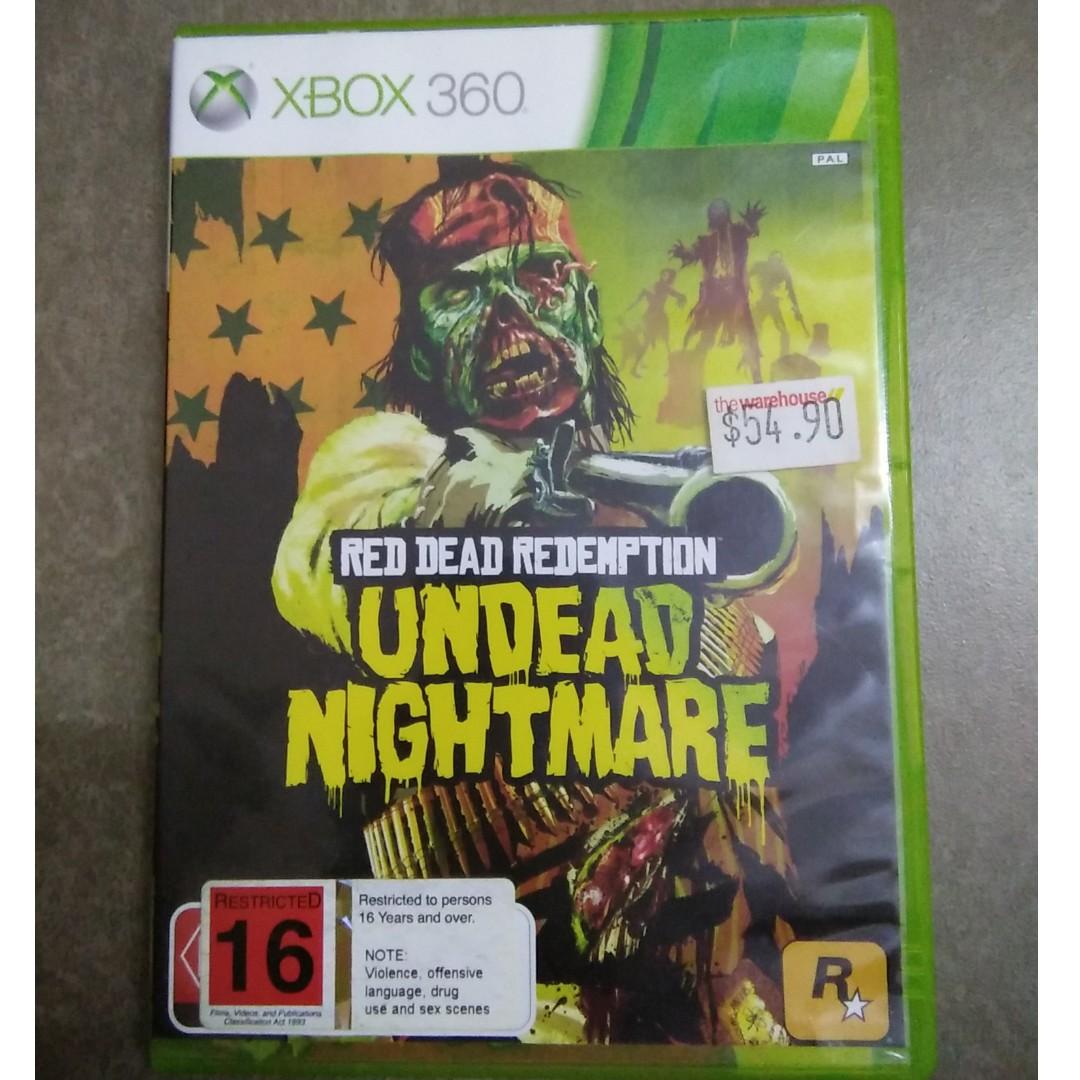 Red dead redemption undead store nightmare xbox 360