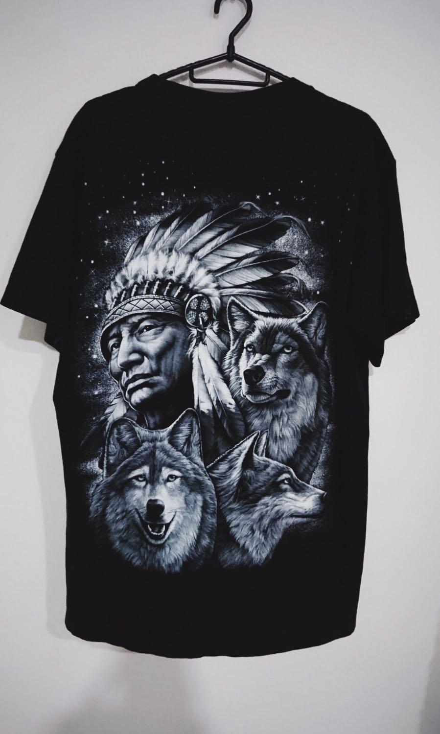 red indian shirt