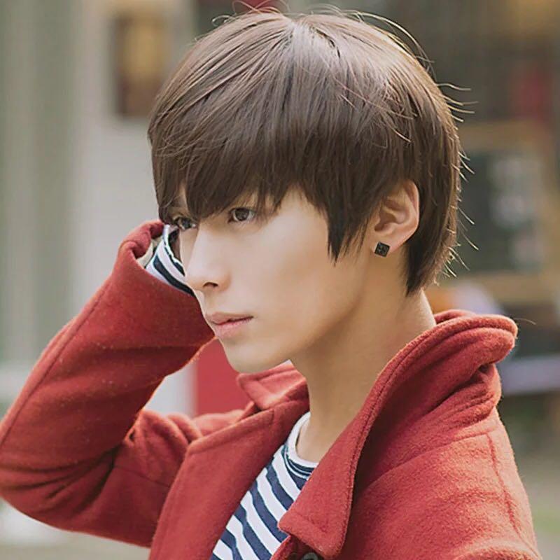 Reservist Special Korean Ulzzang Male Idol Full Wig Men S Fashion