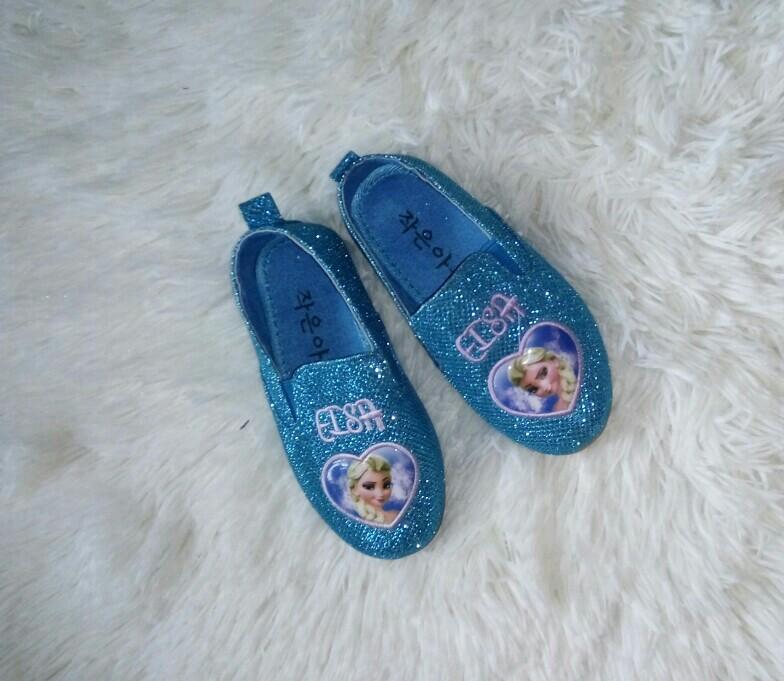 Sepatu Frozen Elsa Bayi Anak Di Carousell